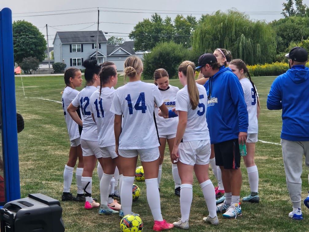 Women's club soccer falls in season opener